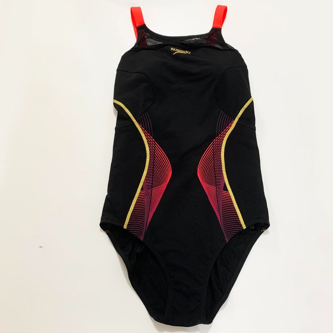 (Large) Speedo Endurance+ Pinnacle X-Back Deep Swimsuit (with padding ...