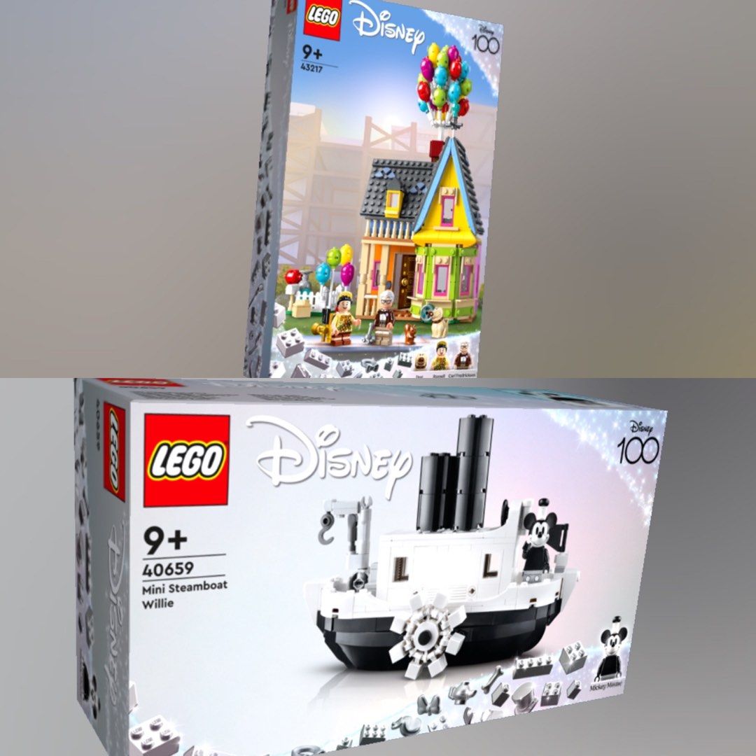 Lego 43217 Disney Up House Lego 40659 Mini Steamboat Willie Hobbies Toys Toys Games on Carousell