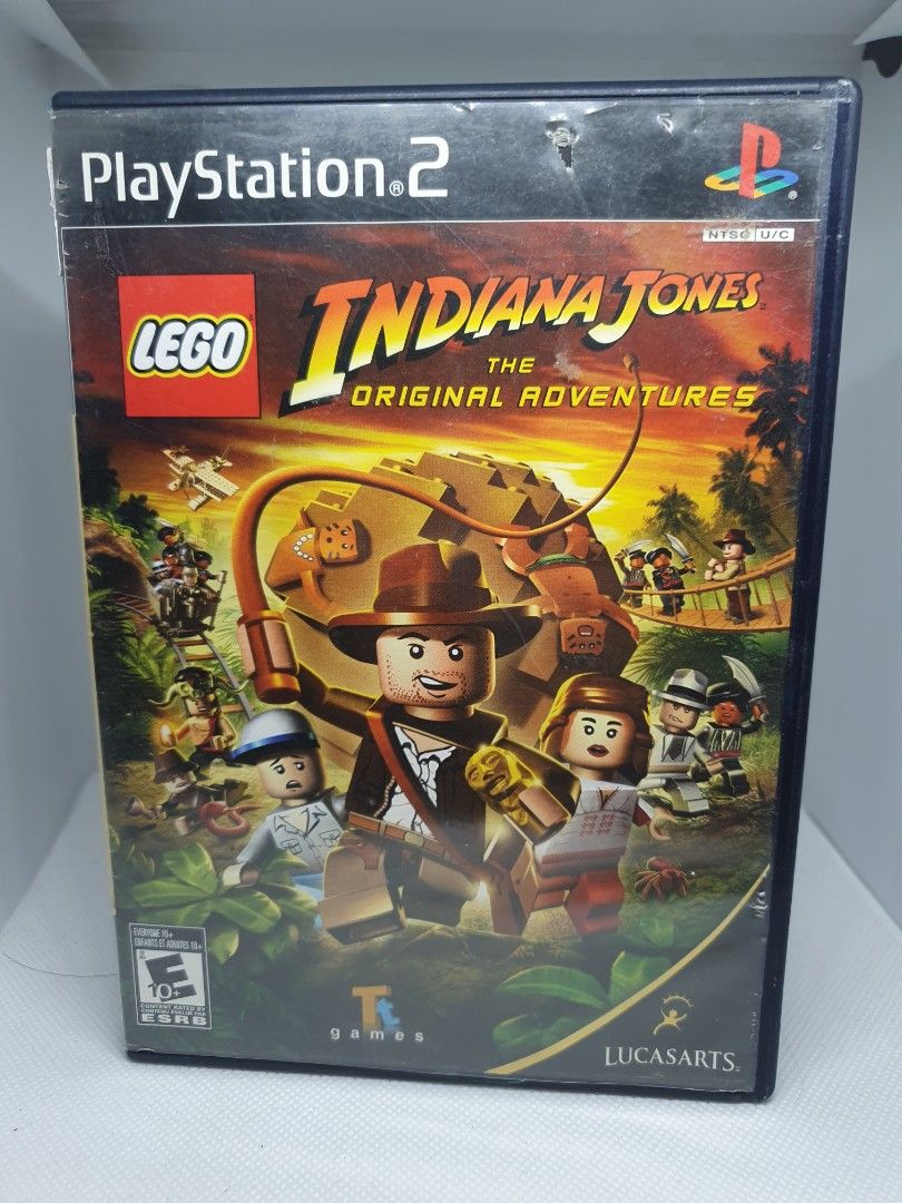 Lego Indiana Jones The Original Adventure Sony Playstation 2 PS2 Video Gaming Video Games PlayStation on Carousell