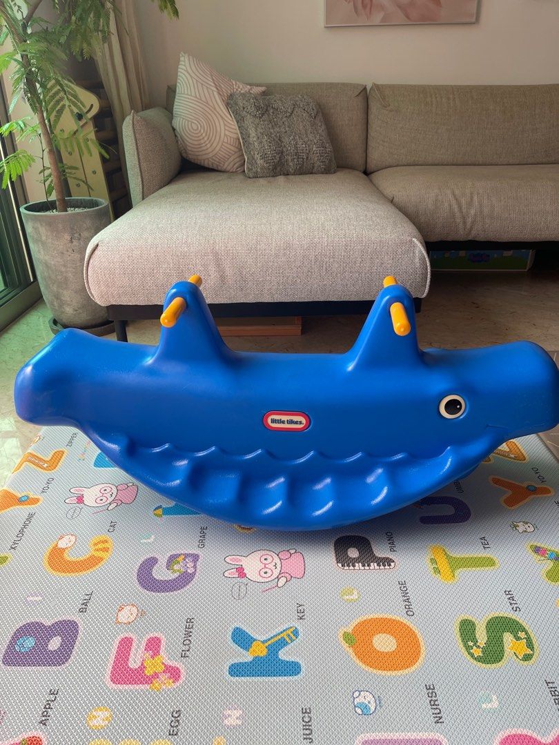 Little tikes whale seesaw, Babies Kids, Infant Playtime on Carousell