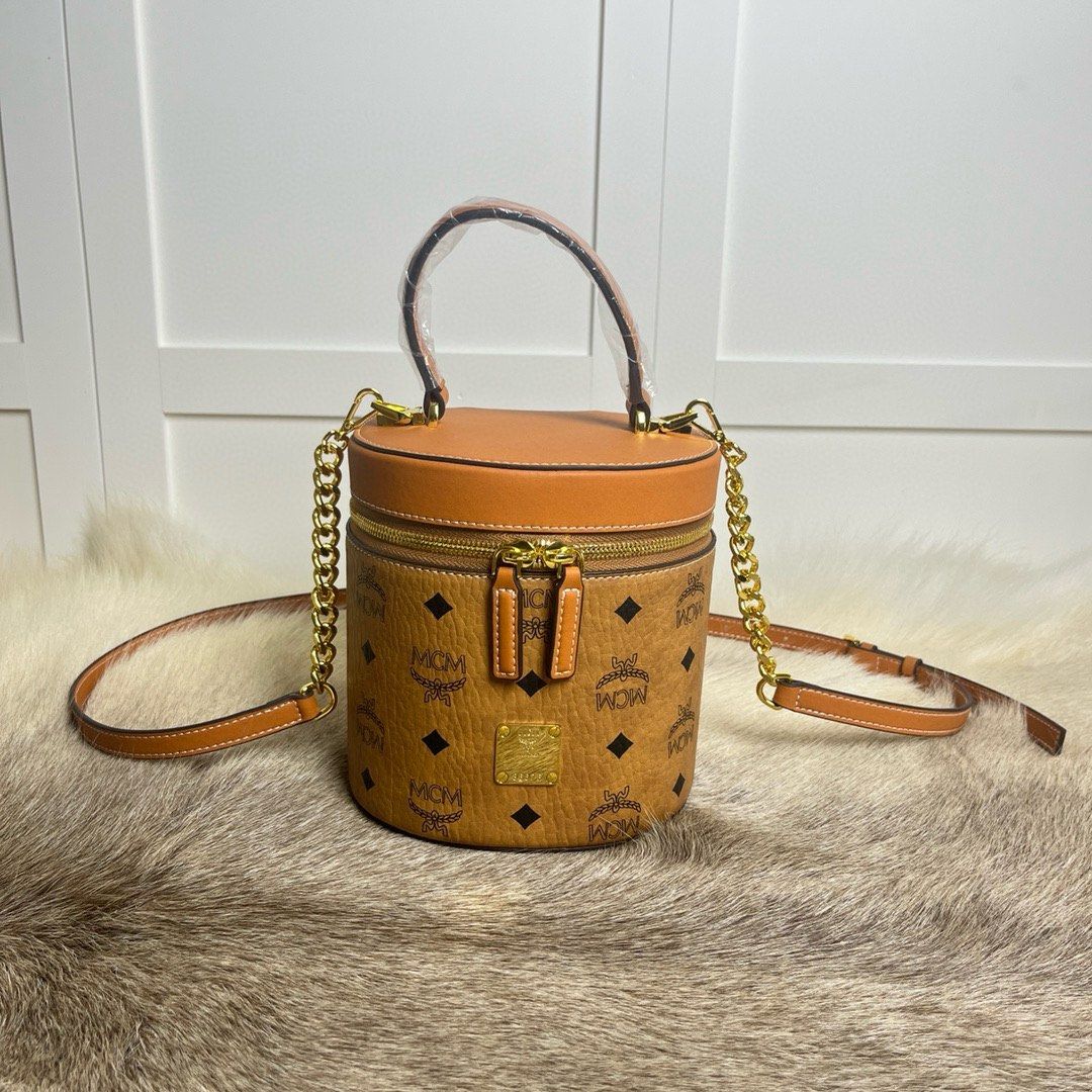 MCM Bucket Bag Women s Fashion Bags Wallets Cross body Bags on Carousell