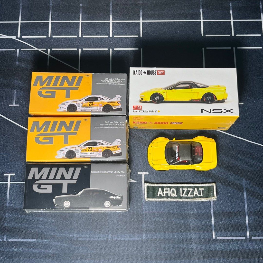 Mini GT LBWK & KaidoHouse Honda NSX, Hobbies & Toys, Toys & Games on ...