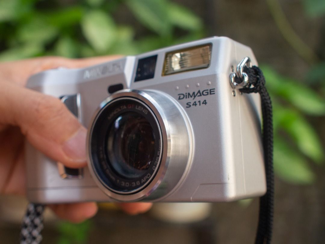 Minolta DiMAGE S414 Vintage Digital Camera Digicam, Photography ...