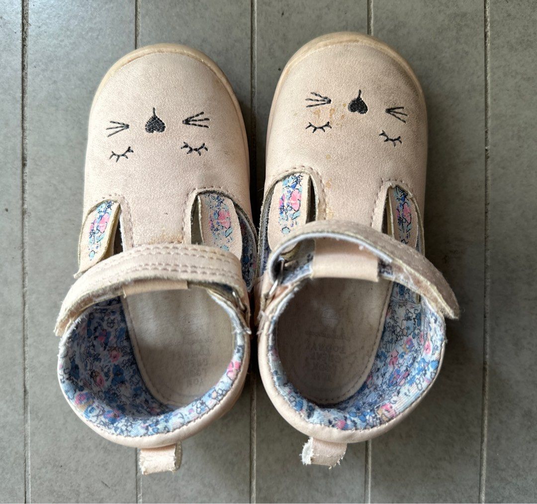 Mothercare Light Pink Bunny Shoes UK 5 Babies Kids Babies Kids Fashion on Carousell