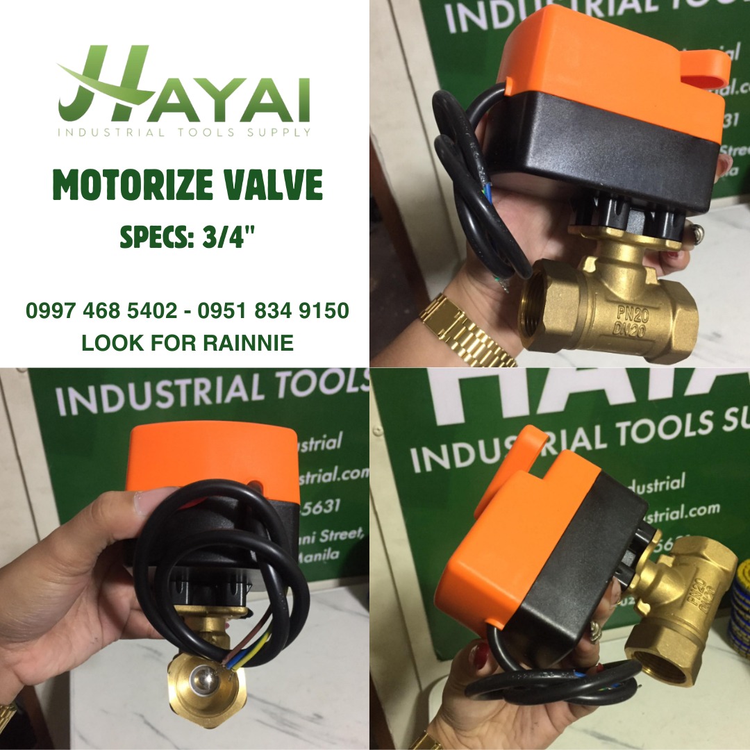 MOTORIZE VALVE, Commercial & Industrial, Industrial Equipment on Carousell