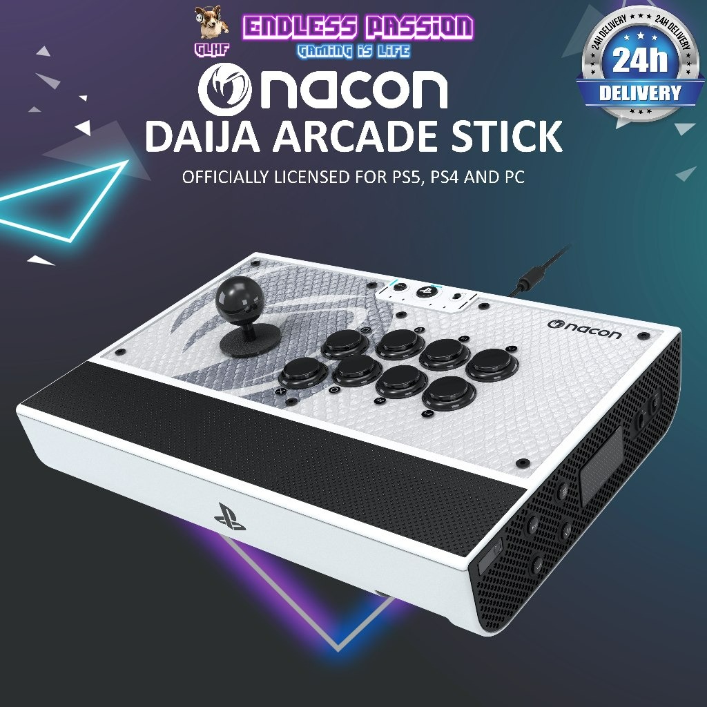 NACON Daija Arcade Fight Stick Officially Licensed for PlayStation PS5 ...