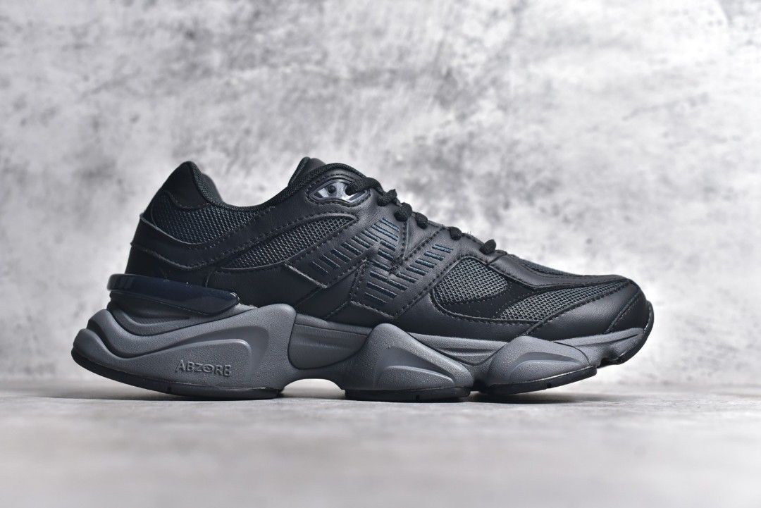 New Balance NB9060 Triple black shoes