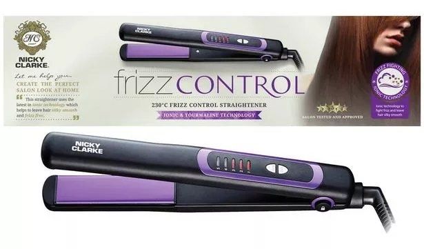 Nicky Clarke NSS236 Frizz Control Hair Straightener Beauty Personal Care Hair on Carousell