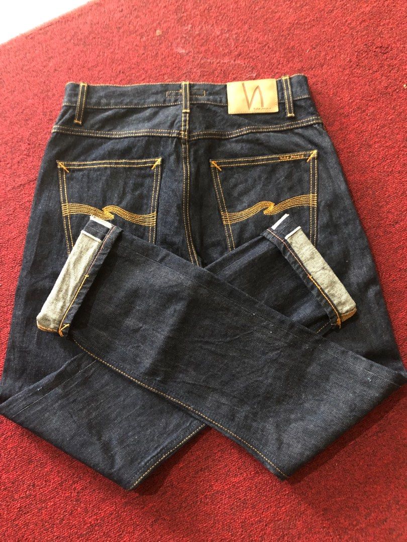 Nudie grim tim dry selvedge/ nudie selvege