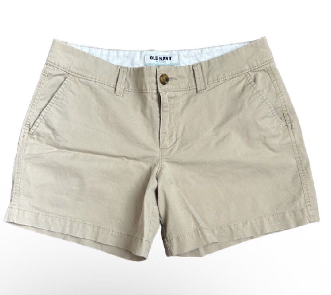 Old Navy Women Shorts Mid Rise Everyday Stretch white Size 2 Women s Fashion Bottoms Shorts on Carousell