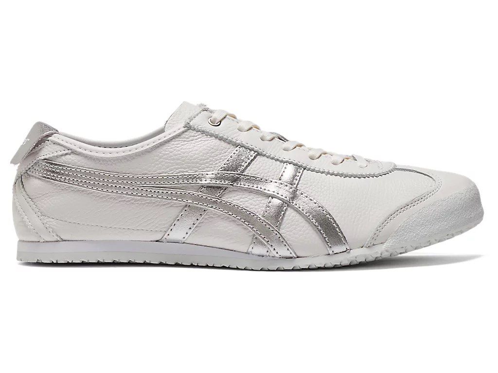 Onitsuka Tiger Mexico 66 in White Silver Women s Fashion Footwear Sneakers on Carousell