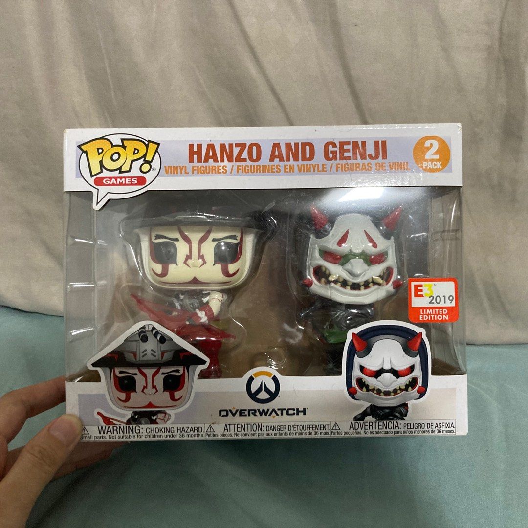 And Genji Overwatch Genji Oni Pop Funko Pop! Games 2-Pack Hanzo