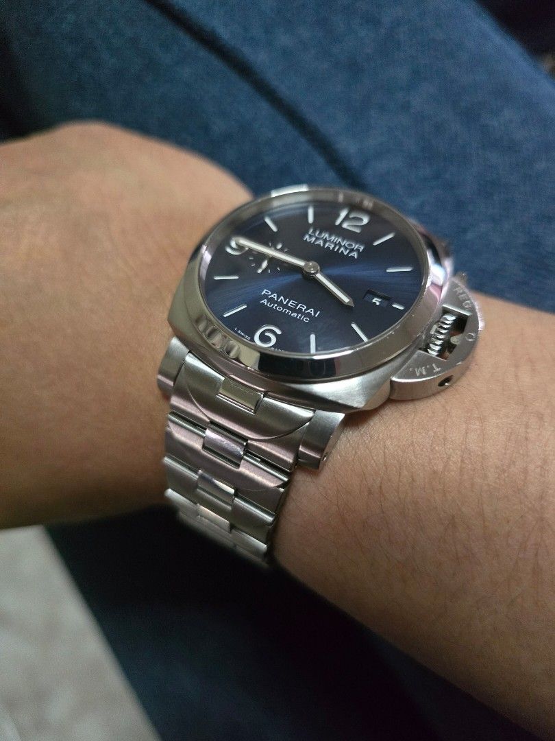 Panerai steel bracelet 44mm clearance