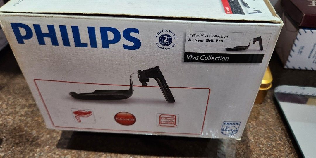 Philips airfryer grill pan decluttering sale (Category: Cookware & Accessories) located in San Juan City. Submitted by dailydealsphest2010 (Listing ID 1313645203, Image 3). Description: no damage Philips airfryer grill pan .
