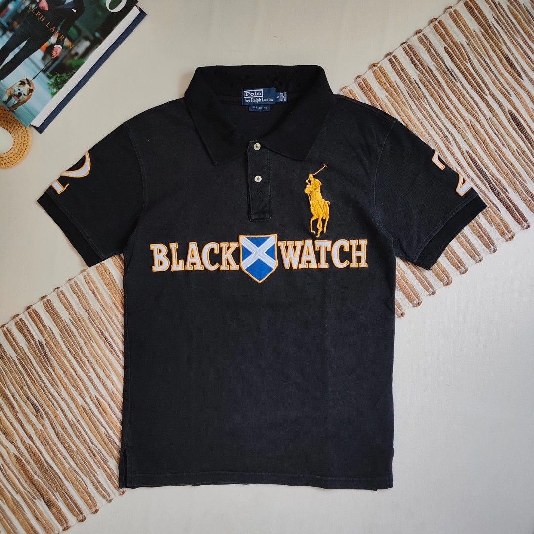 Mens Polo Polo Blackwatch Shirts Ralph Lauren Blackwatch Polo Team