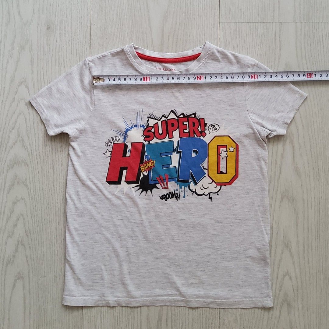 T shirt super heros primark hot sale