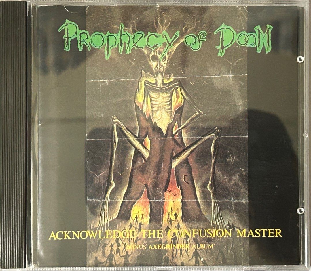洋楽 Prophecy of doom/ axegrinder split cd Prophecy Of Doom / Axegrinder – Split CD – CD (Compilation
