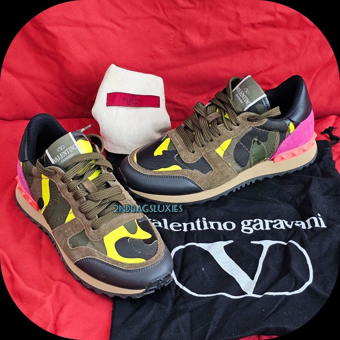 Women's valentino rockrunner trainers cheap