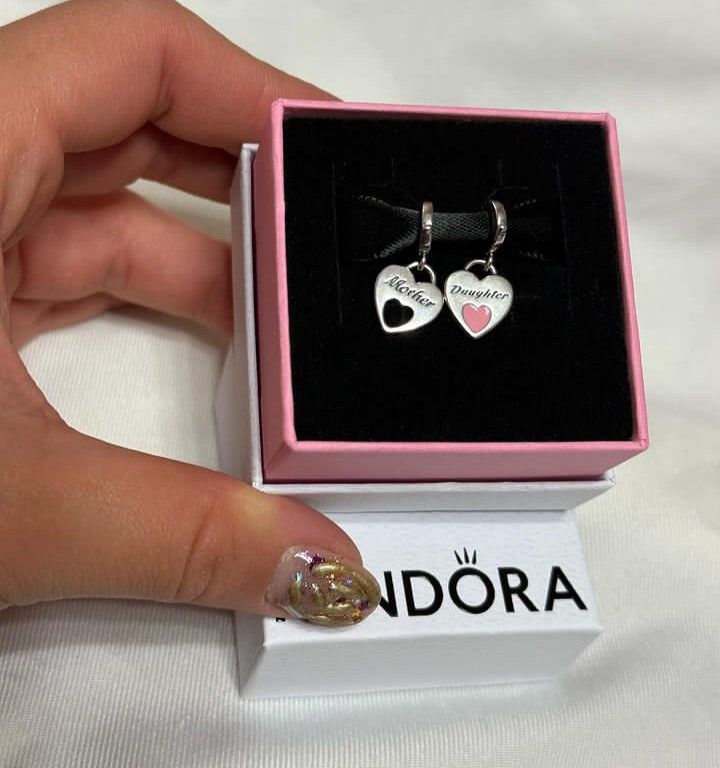 Two Tone Pandora Mum Charms Sale Q And Charms Love Mother Son