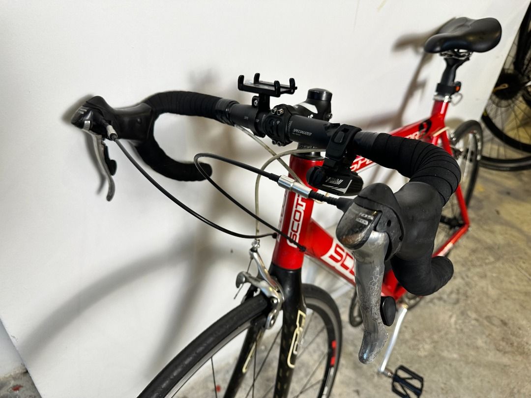 Scott speedster 105 groupset top