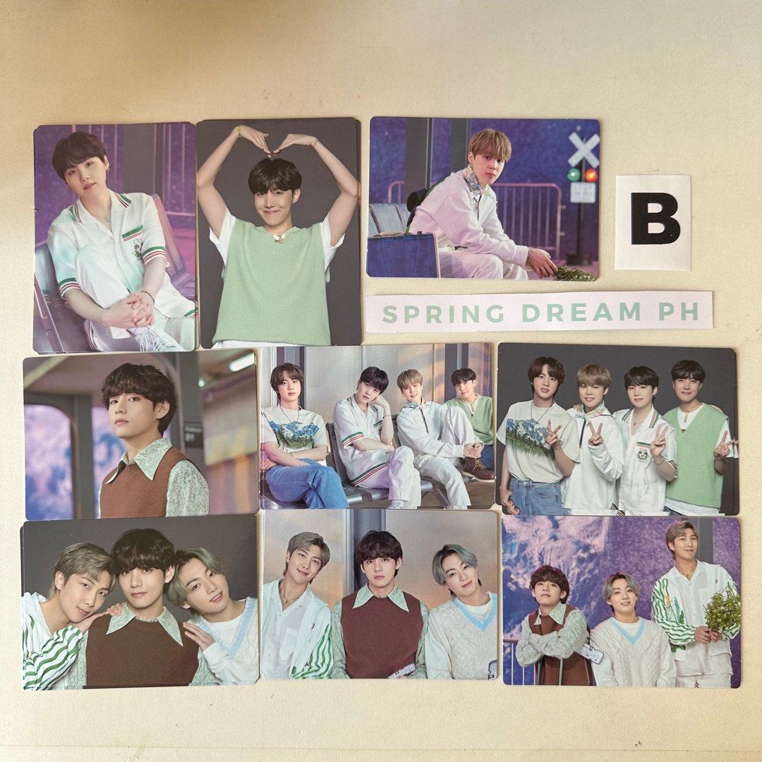 [Sold by set] 9pcs ~ Sowoozoo mini pc BTS official (Category: K-Wave Merchandise) located in Malolos. Submitted by springdreamph (Listing ID 1313613603, Image 1). Description: 💰30 php per piece, sold per set. For example, a if set has 5 pcs of photocard = 150 php 💰Tingi per piece = 70 php each ✓OFFICIAL ✓DIRECT PURCHASE FROM WEVERSE SHOP 𝗧𝗛𝗜𝗦 𝗜𝗦 𝗢𝗡𝗛𝗔𝗡𝗗 —We will ship it within 7 days. —Please NO RUSH. Do not order if not willing to w