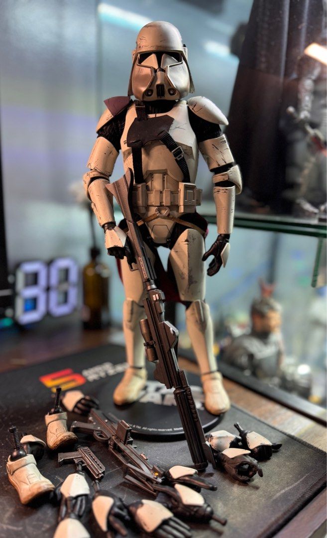 Star wars 1/6 scale sideshow clone commander bacara, Hobbies & Toys ...