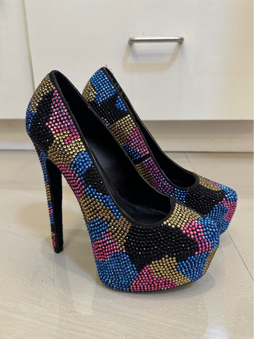 Steve madden camo heels discount