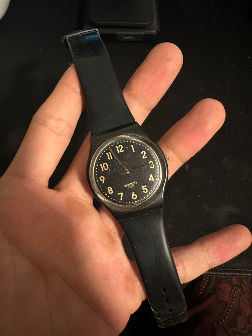 Swatch Golden Tac Classic Men s Fashion Watches Accessories Watches on Carousell