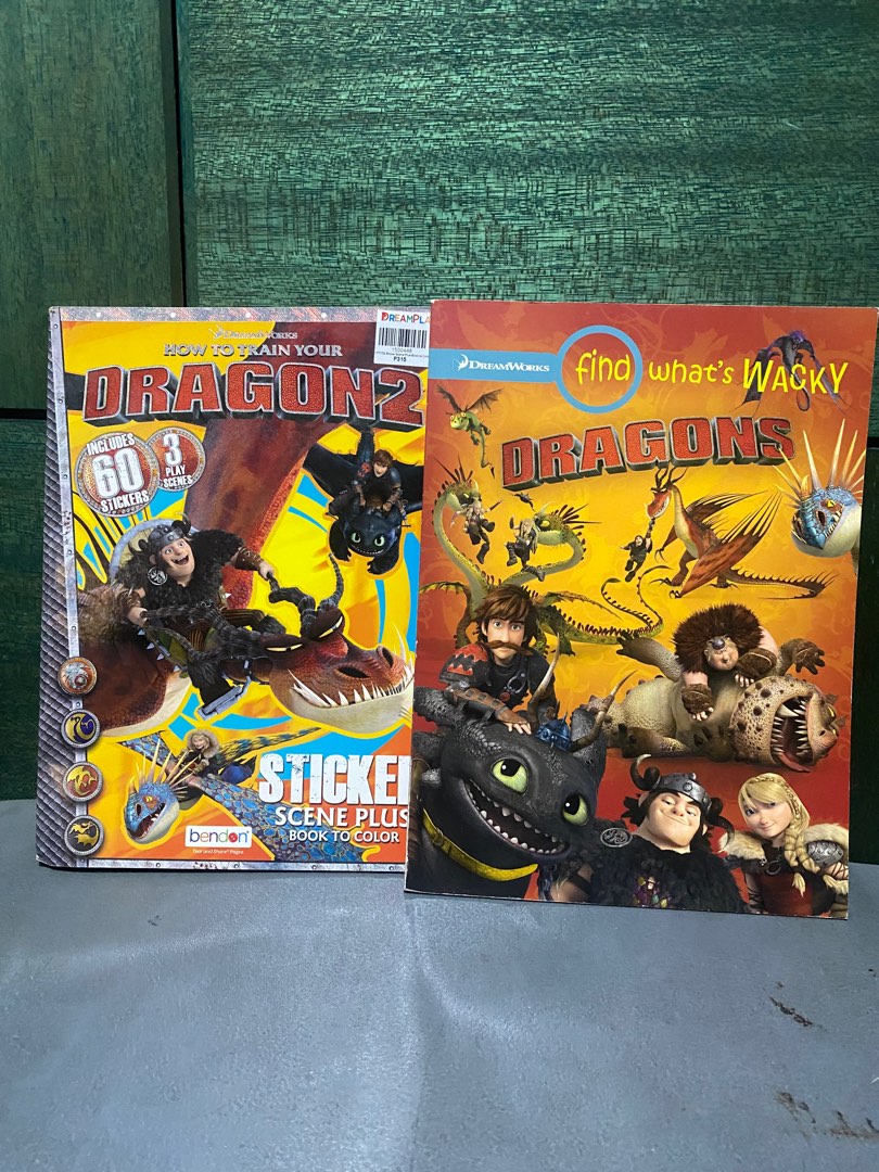 Take all 8 how to train your dragon books collection, Hobbies & Toys ...