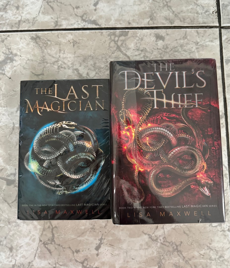 The Last Magician and The Devil’s Thief by Lisa Maxwell