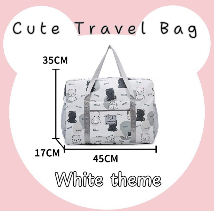 Cute travel tote clearance