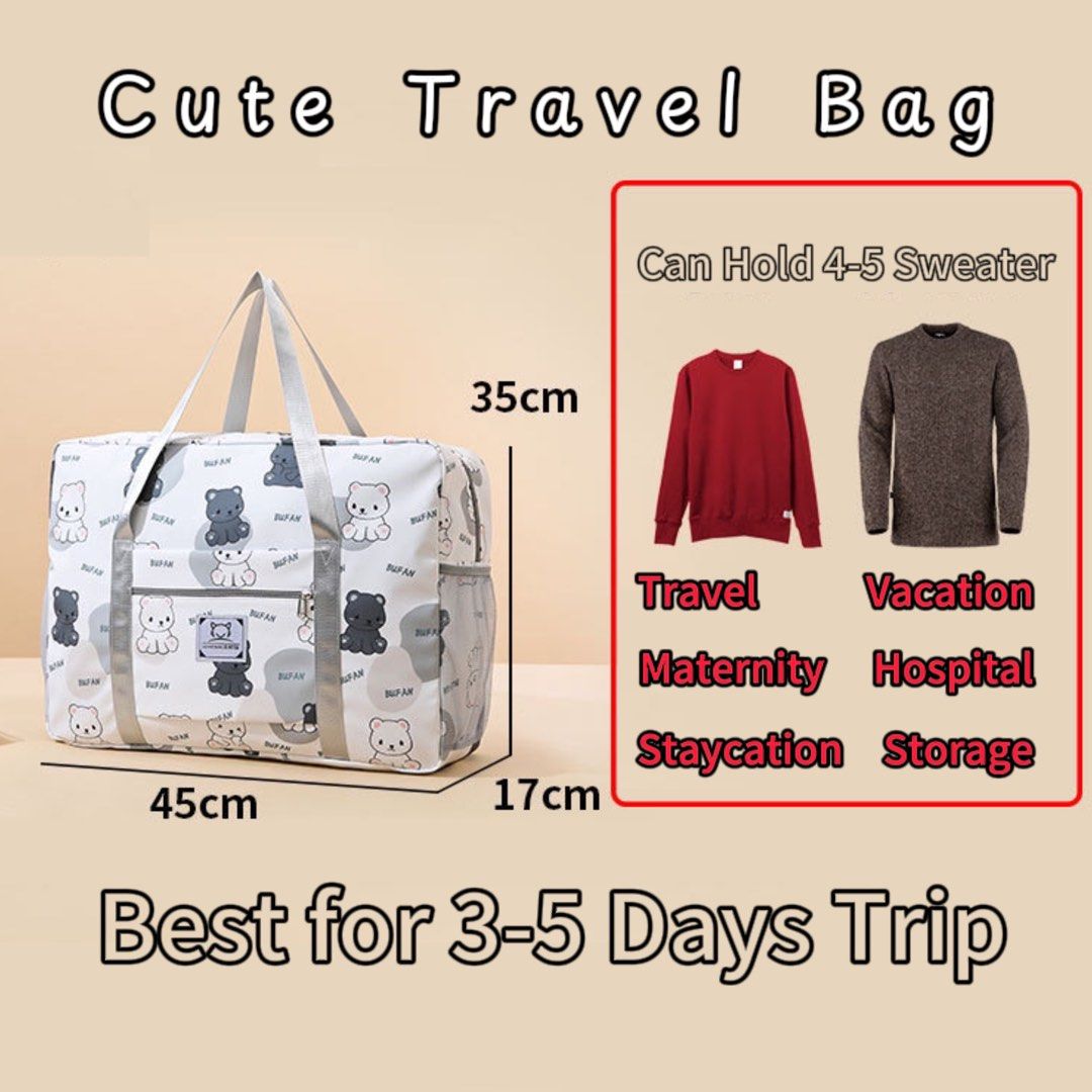 Cute travel tote on sale