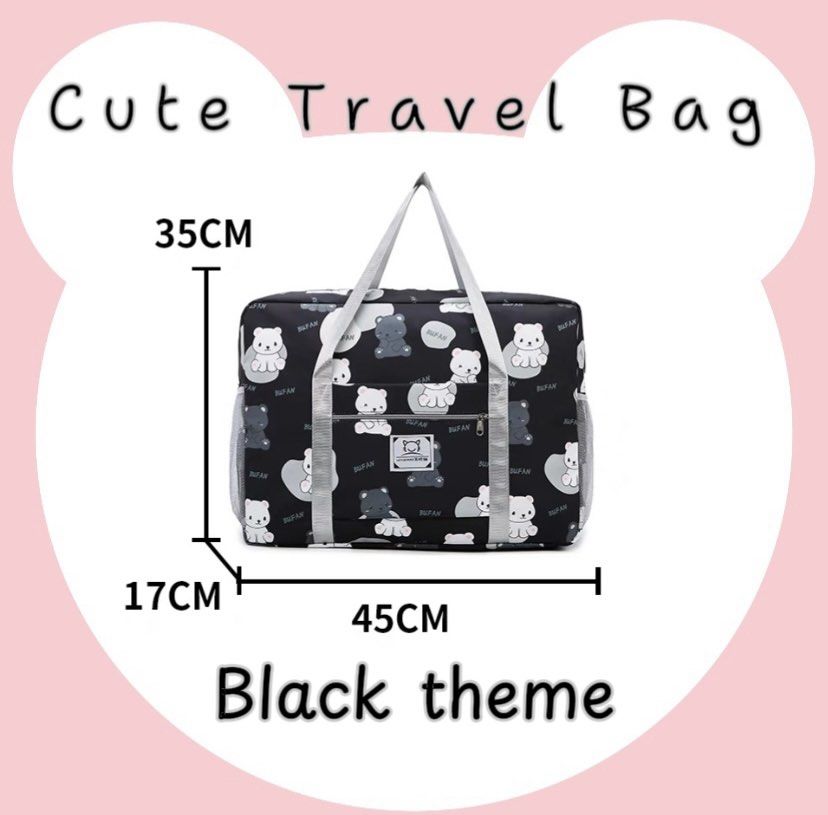 Tote bag Cute Travel Bag Luggage Bag Maternity Bag Dry Wet Separation Bag Staycation Bag Travel bag Short trip bag