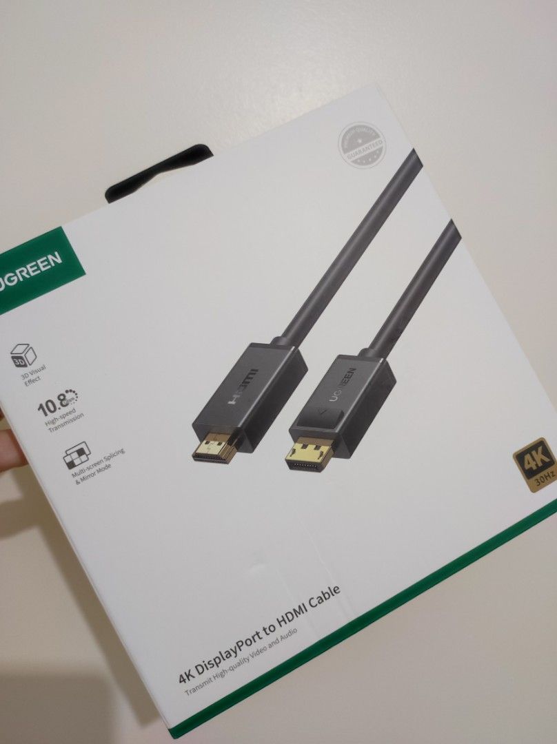 Ugreen Vga to HDmi (Category: Cables & Adaptors) located in Pasig City. Submitted by tammie29 (Listing ID 1313674020, Image 2). Description: original Ugreen cord rfs: bought the wrong item originally bought for 600.