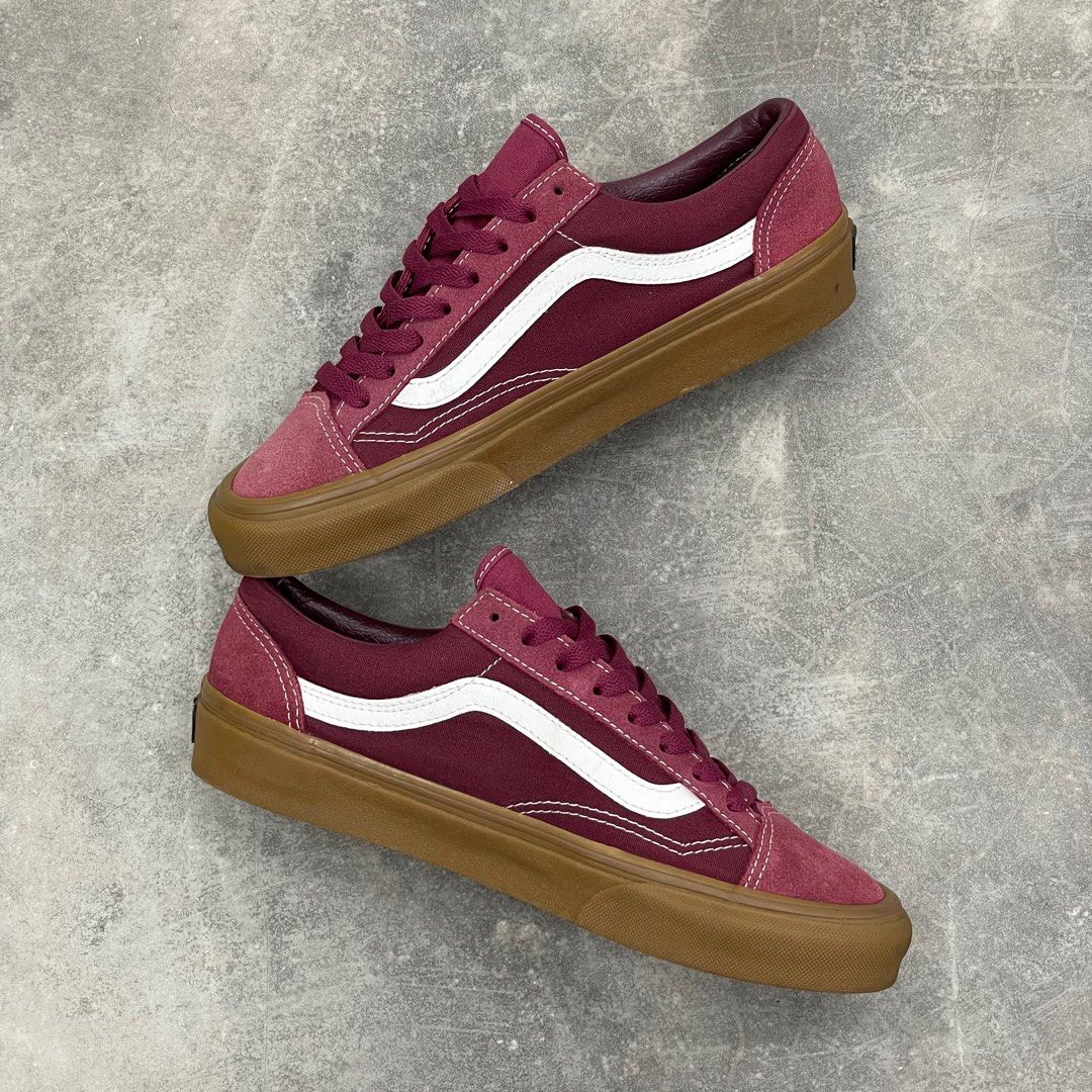 Maroon vs burgundy vans new arrivals