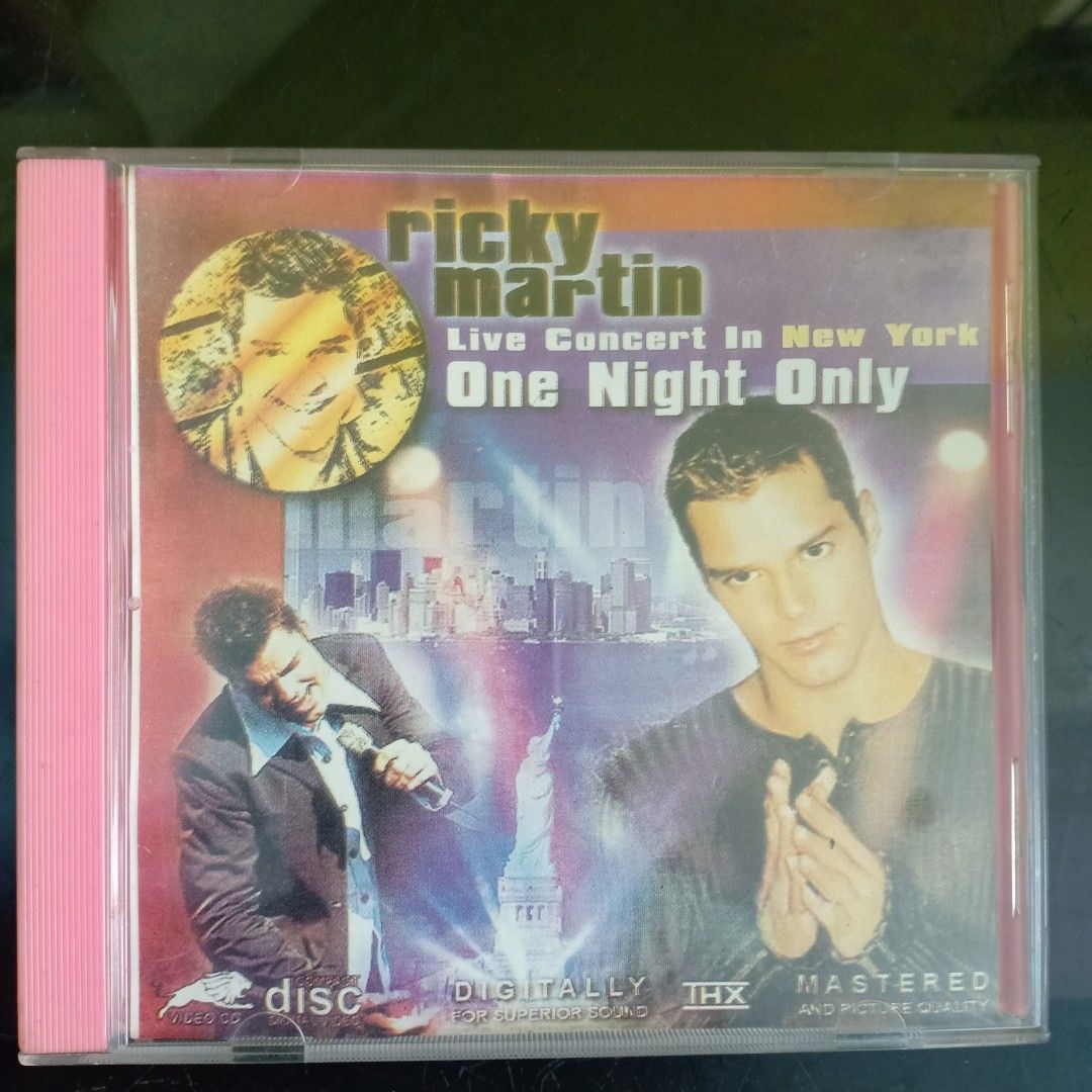 VCD live konser Boyzone, Westlife, Steps dan Ricky Martin., Musik ...