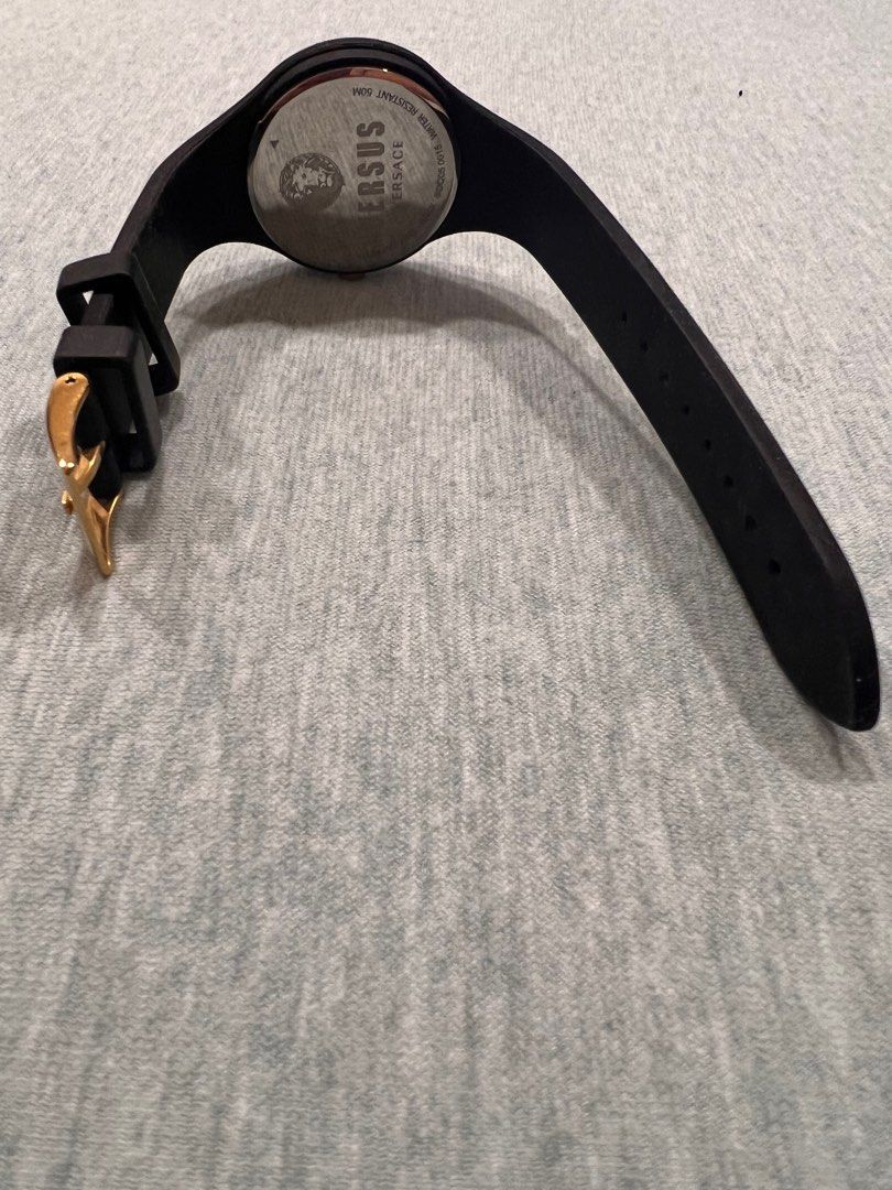 Versus Versace Ladies Rubber Watch