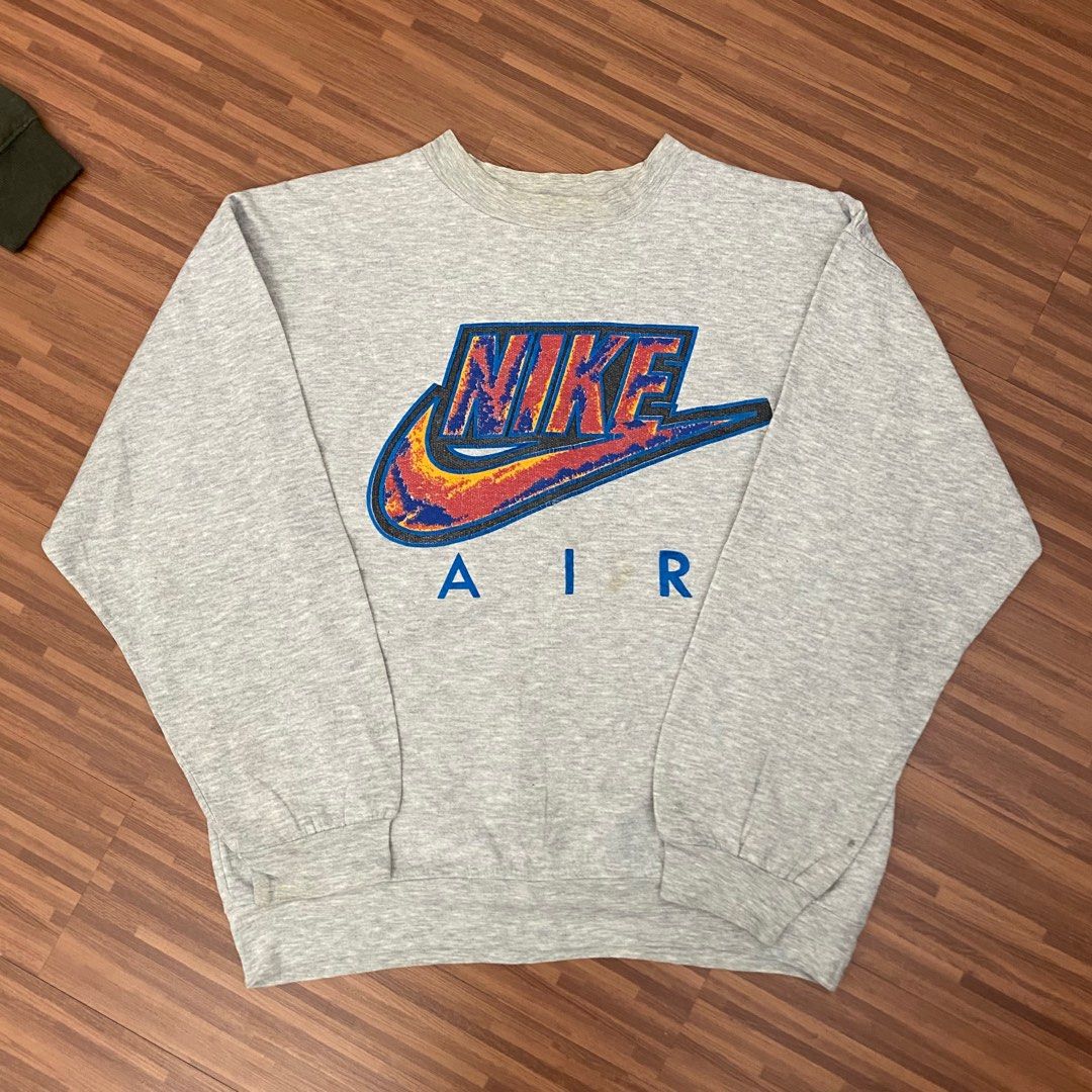 nike air sweater vintage