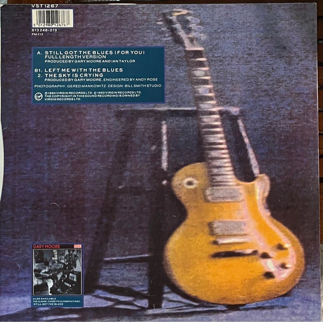 Vinyl Record- Gary Moore - Still Got The Blues (For You)