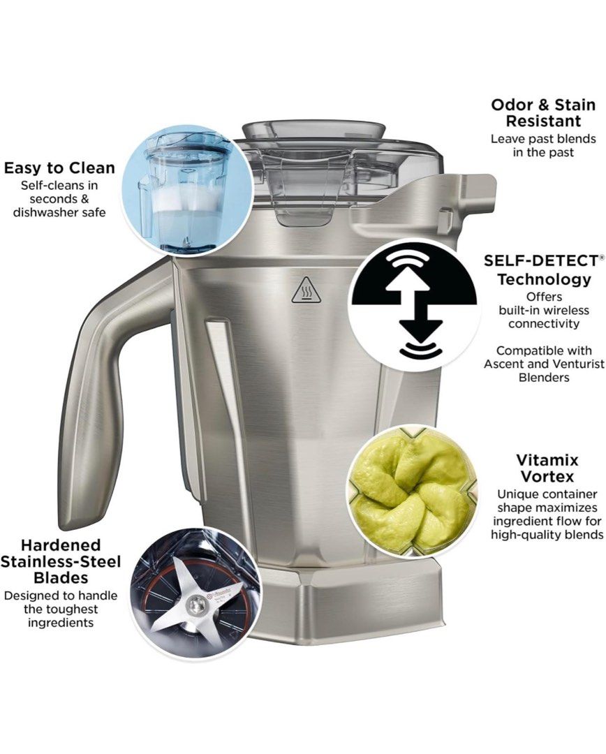 Vitamix 480z Stainless Steel Container Complete with Blade