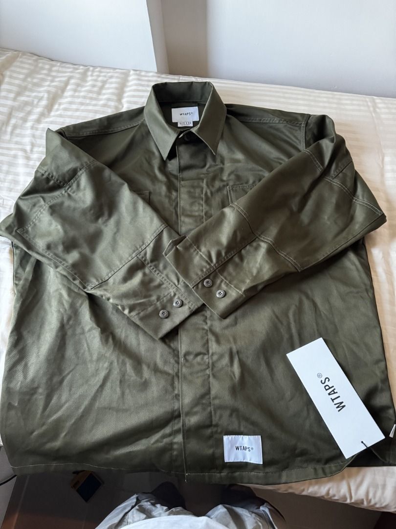 Wtaps Guardian Jacket Olive Drab size 4, 男裝, 上身及套裝, T-shirt 