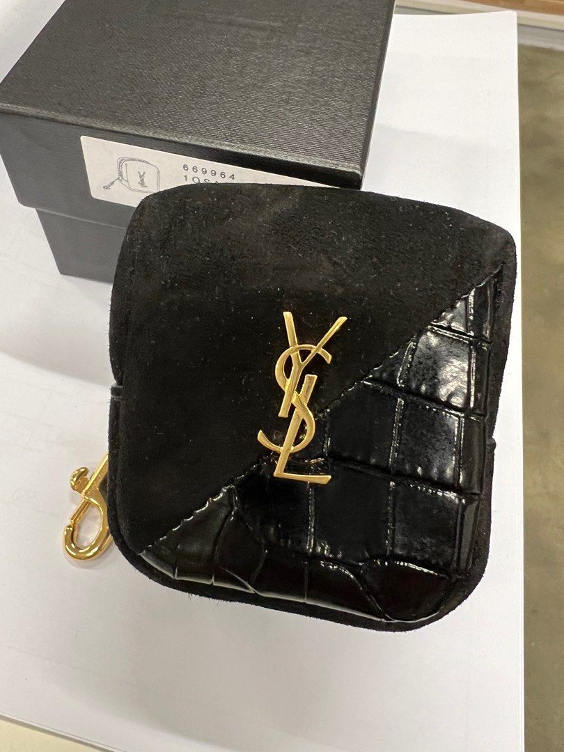 Ysl coin purse keychain best sale