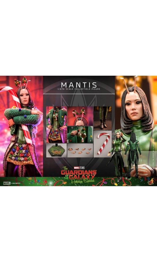 ホットトイズ1/6 ガーディアンズ・オブ・ギャラクシー マンティス TMS094 Guardians of the Galaxy Holiday Special TMS094 Mantis 1/6th Scale