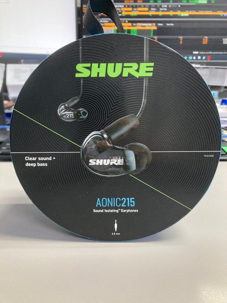 未開封！ SHURE AONIC 215 （AONIC 215 - 高遮音性イヤホン