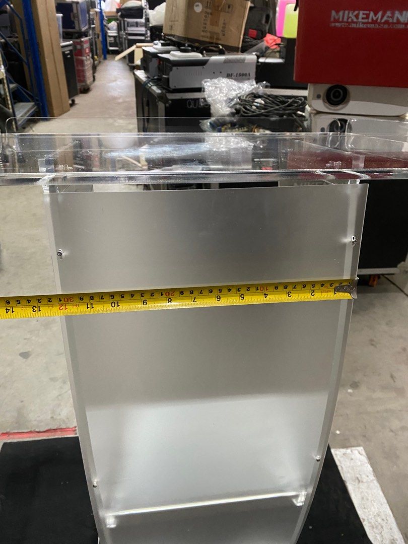 Acrylic Rostrum or Podium w/LED RGB, Hobbies & Toys, Music & Media ...