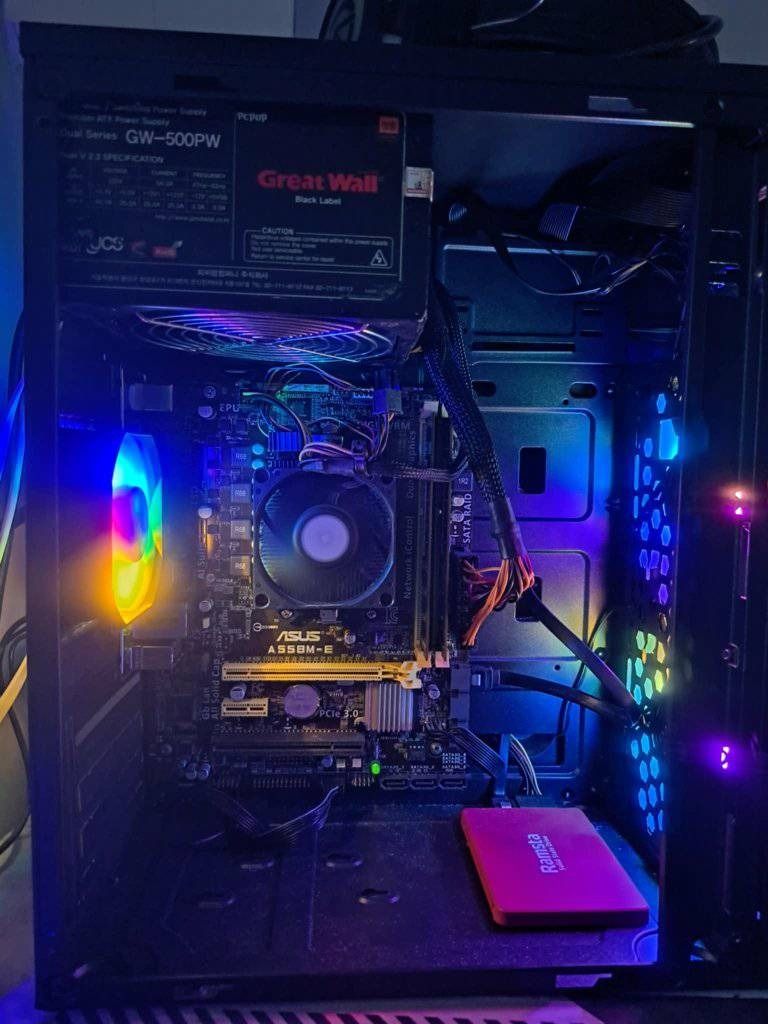 AMD A10 PRO 7800B System Unit Only (Category: Desktops) located in Las Pinas. Submitted by mikko.gomez (Listing ID 1313929125, Image 3). Description: For sale system unit only, pass sa naghahanap ng wala Good as new unit. pwde pang gaming, wfh, school. Specs: Asus A58M-E Motherboard Amd A10 PRO 7800B (12 Compute Cores) Radeon R7 Graphics (Integrated gpu only) 8GB RAM 2x4GB 120GB SSD Bnew with box 500W True Rated Power Supply Inplay Gaming Case Wi