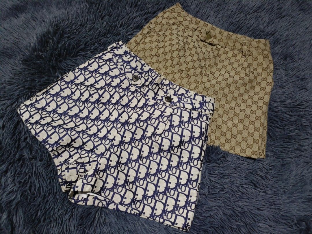 AS PACK FOR SALE LUXURY SHORT (Category: Luxury Apparel) located in Bago City. Submitted by akoni306 (Listing ID 1313917576, Image 1). Description: for sale dior and gucci shorts aspack only both excellent condition both size 28 no issue for only 1250 pm💌.