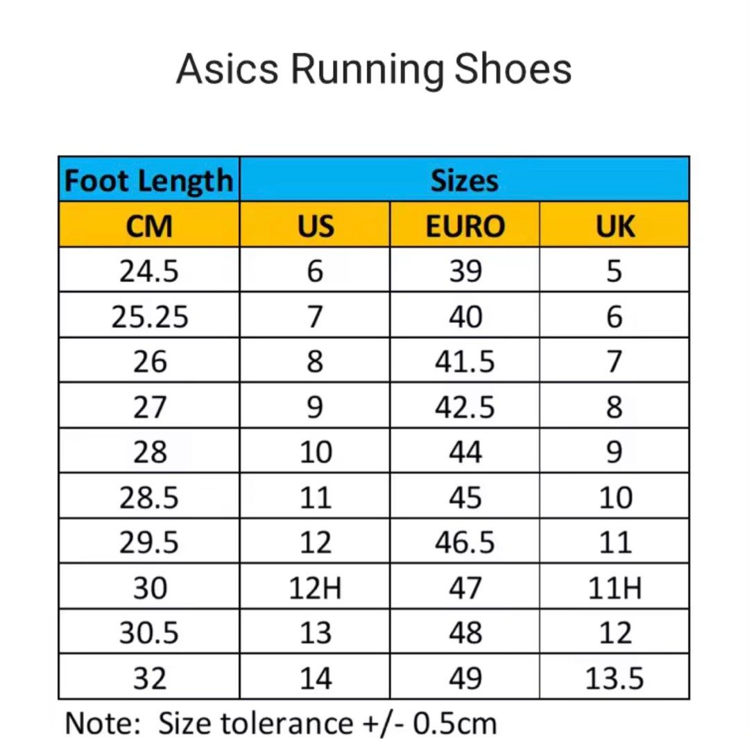 ASICS Running Shoes US 8