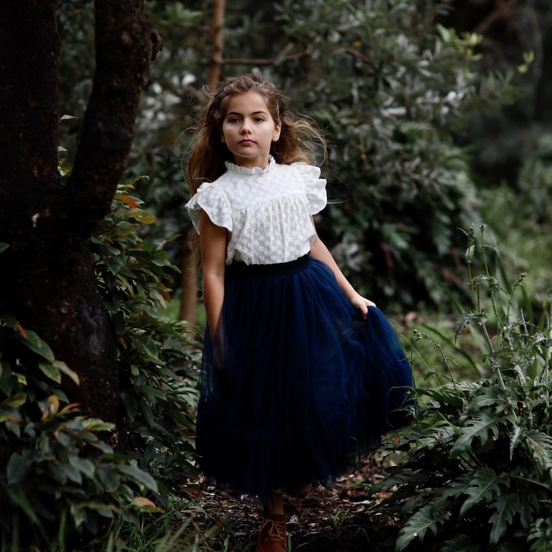Aubrie Tutu Skirt Miranda Blouse