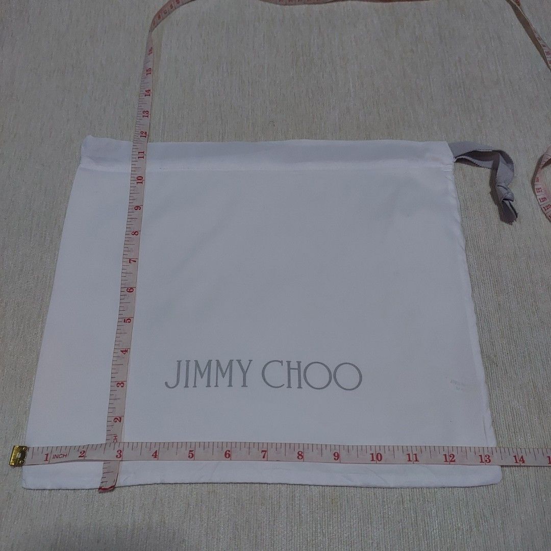 Authentic Jimmy Choo dust bag 11.5x13.5 inches Luxury Bags Wallets on Carousell